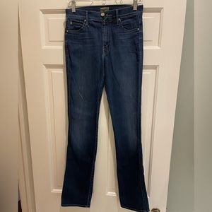 MOTHER high waisted Rascal bootcut jean
